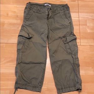 Women’s olive green capris